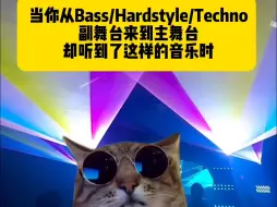 Descargar video: 当你从Bass/Hardstyle/Techno副舞台来到主舞台，却听到....