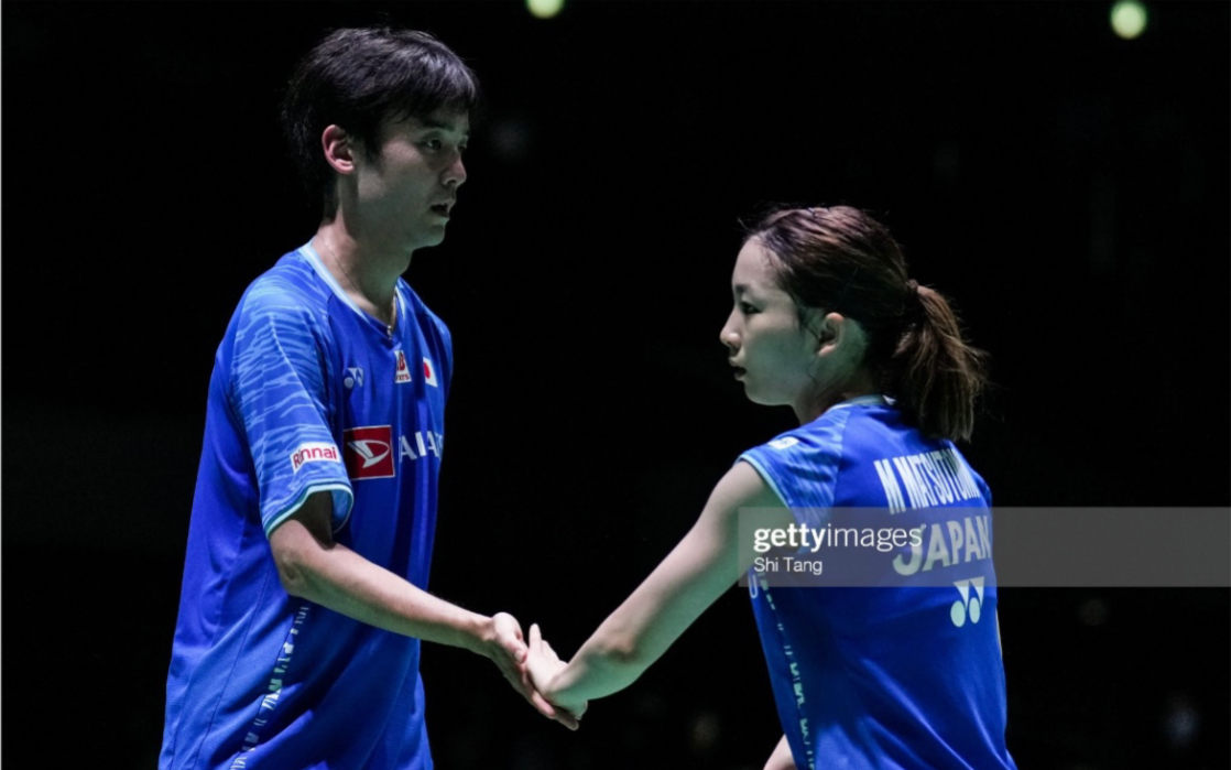 【Badminton】2022 Japan Open XD R32 松友/金子 VS 山下/筱谷「Highlight」哔哩哔哩bilibili