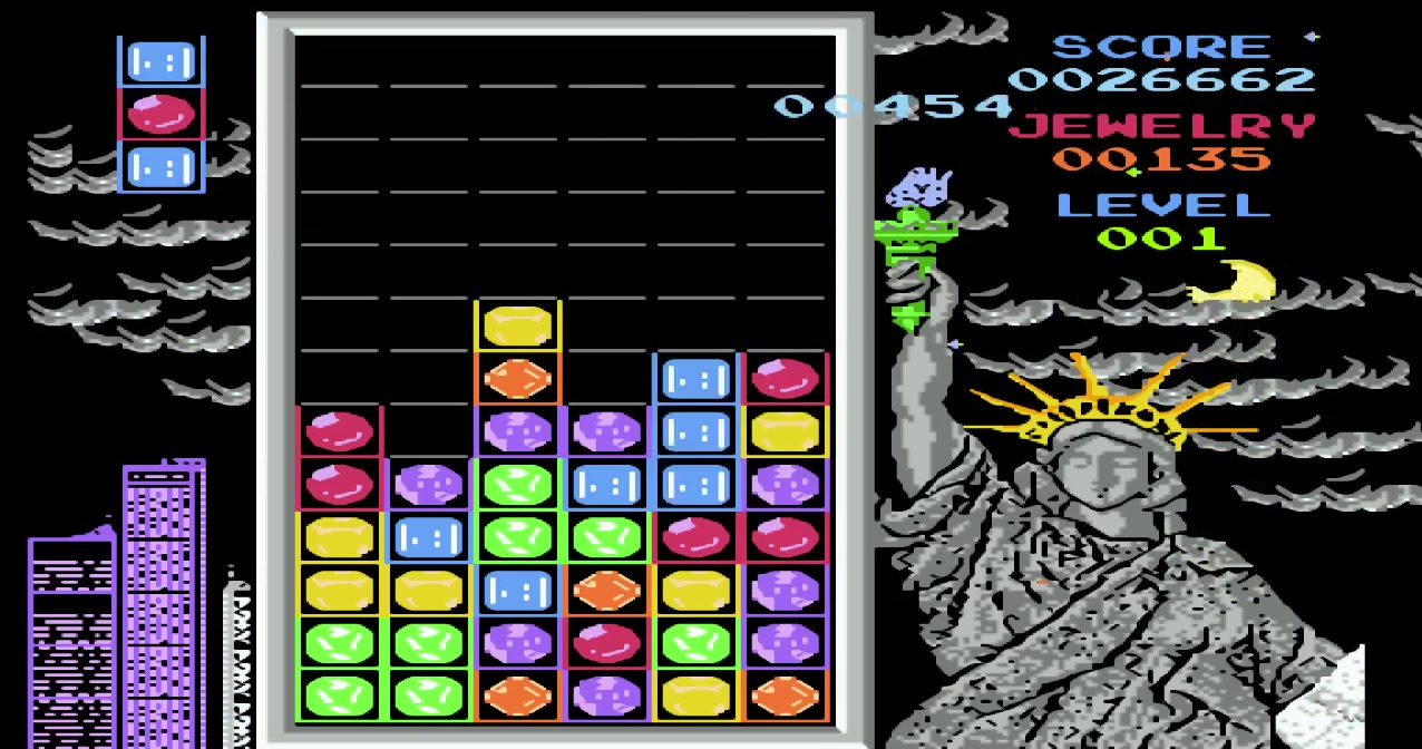 fc宝石方块以前随随便便都能打十几关这次玩可惨了感觉这个游戏的音乐