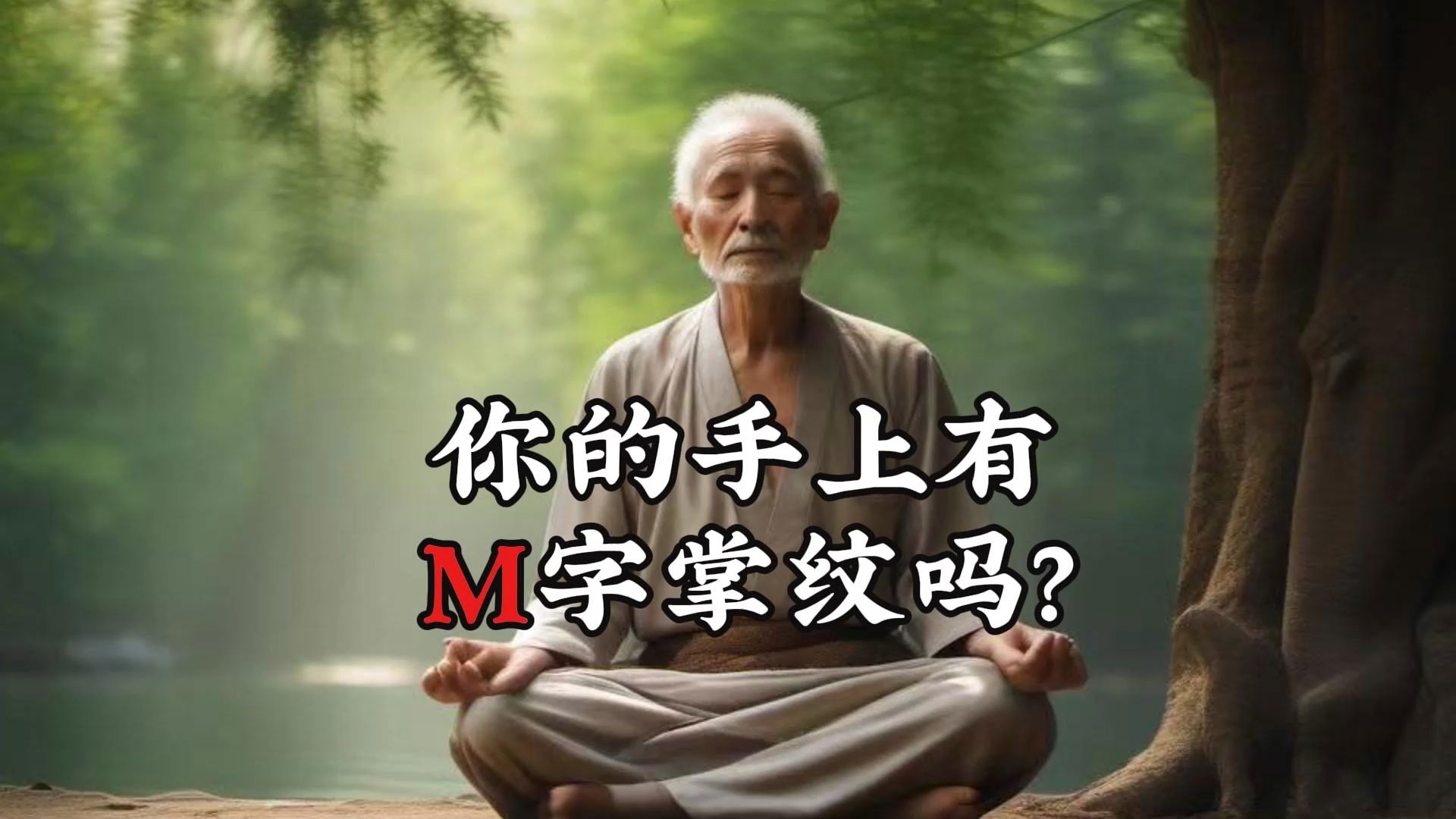 你的手掌上有“M＂字标记吗?揭秘:其隐藏的含义.哔哩哔哩bilibili