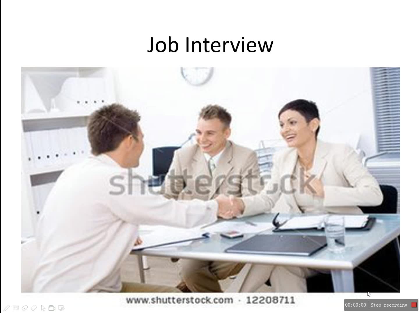 商务英语口语Job Interview哔哩哔哩bilibili