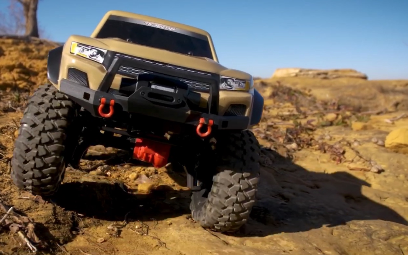 traxxas trx4 t4 trx-4 sport 运动版 新配色 攀爬车 广告