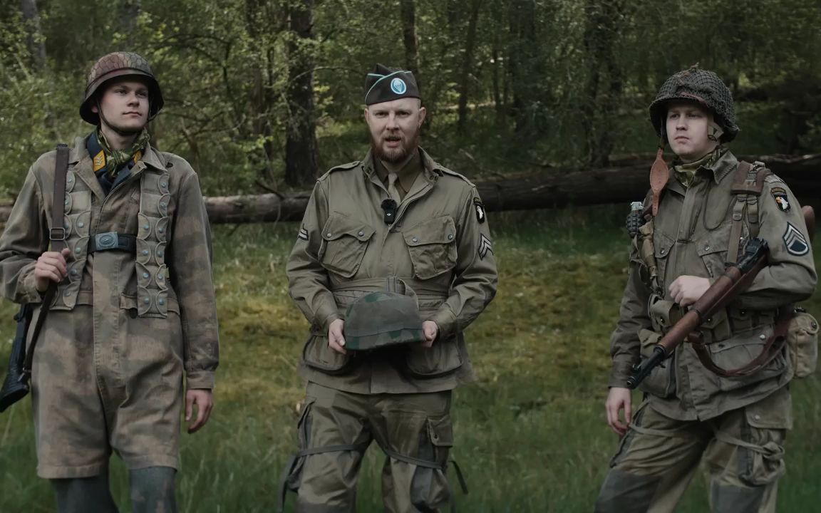 1944卡伦坦战役中的美军空降兵与德国伞兵对比详解(中字)