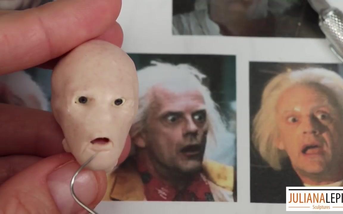 [图]Doc. Emmett Brown Sculpture- making off