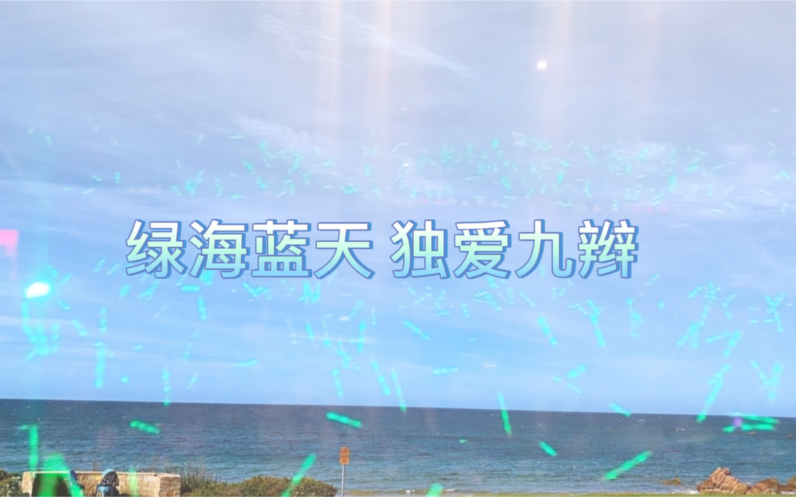 【九辫】绿海蓝天 独爱九辫哔哩哔哩bilibili