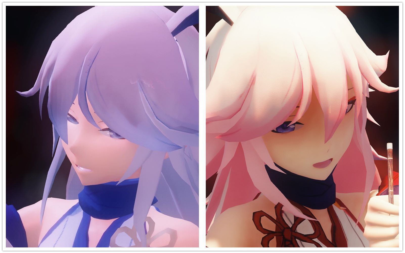 【崩坏3mmd】千里邀月【八重樱·逆神巫女·寒樱白花】