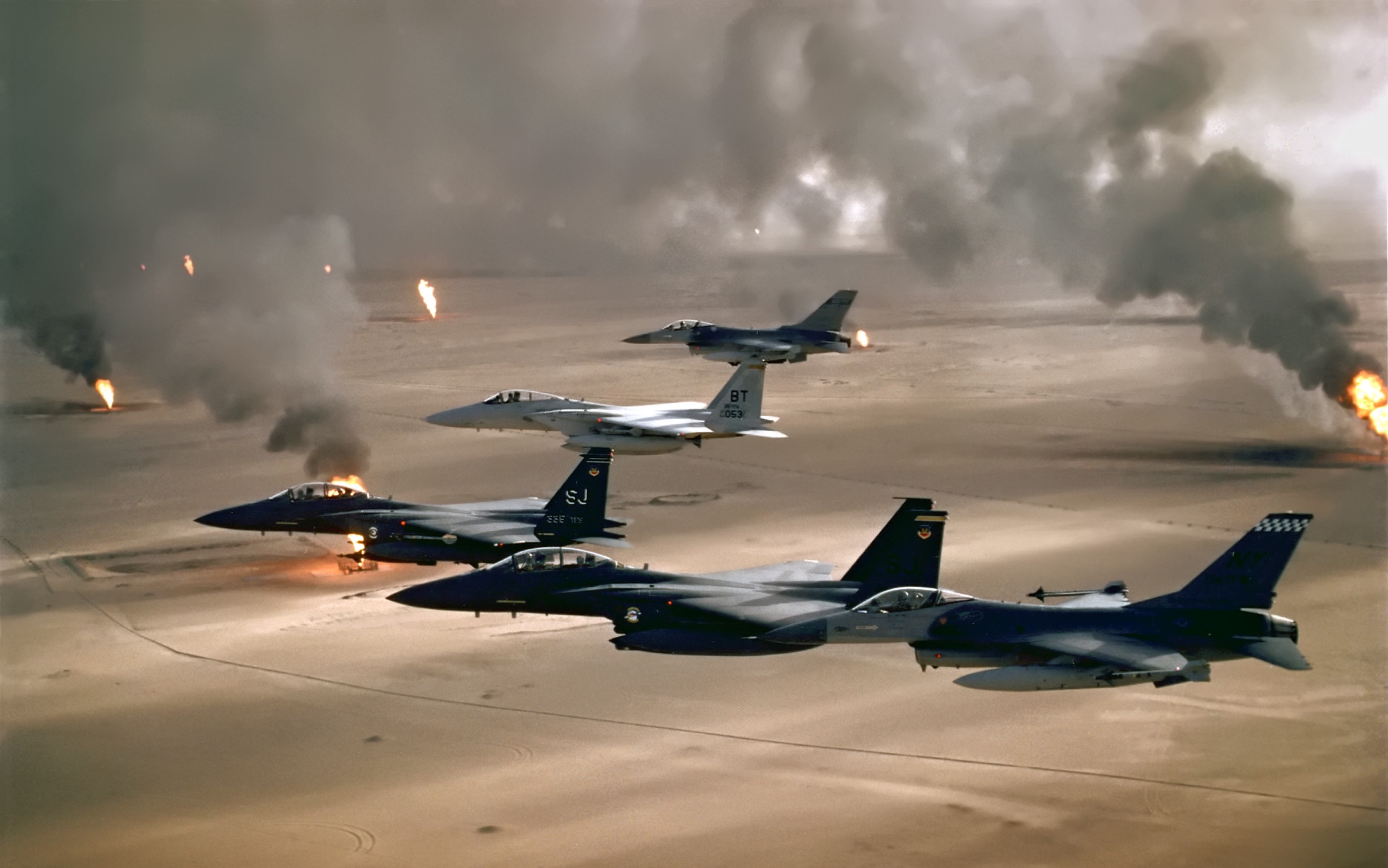 [图]海湾战争“沙漠风暴行动”（Operation Desert Storm）