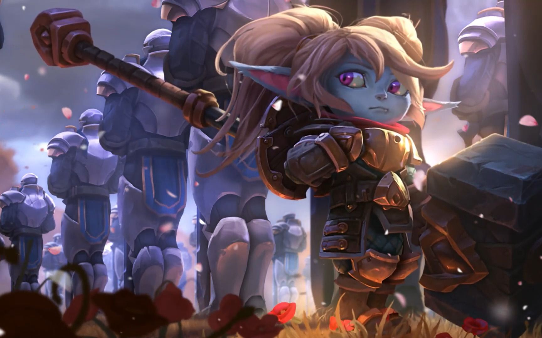 波比波比小的时候跟父亲布罗格朗的铠甲铺里工作,当时他和他的父亲为