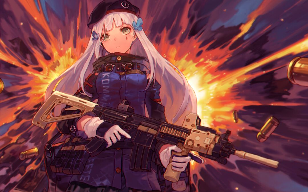 [图]【蓝瑟】逃脱旋律 如果《少女前线》是音游 HK416……参上！