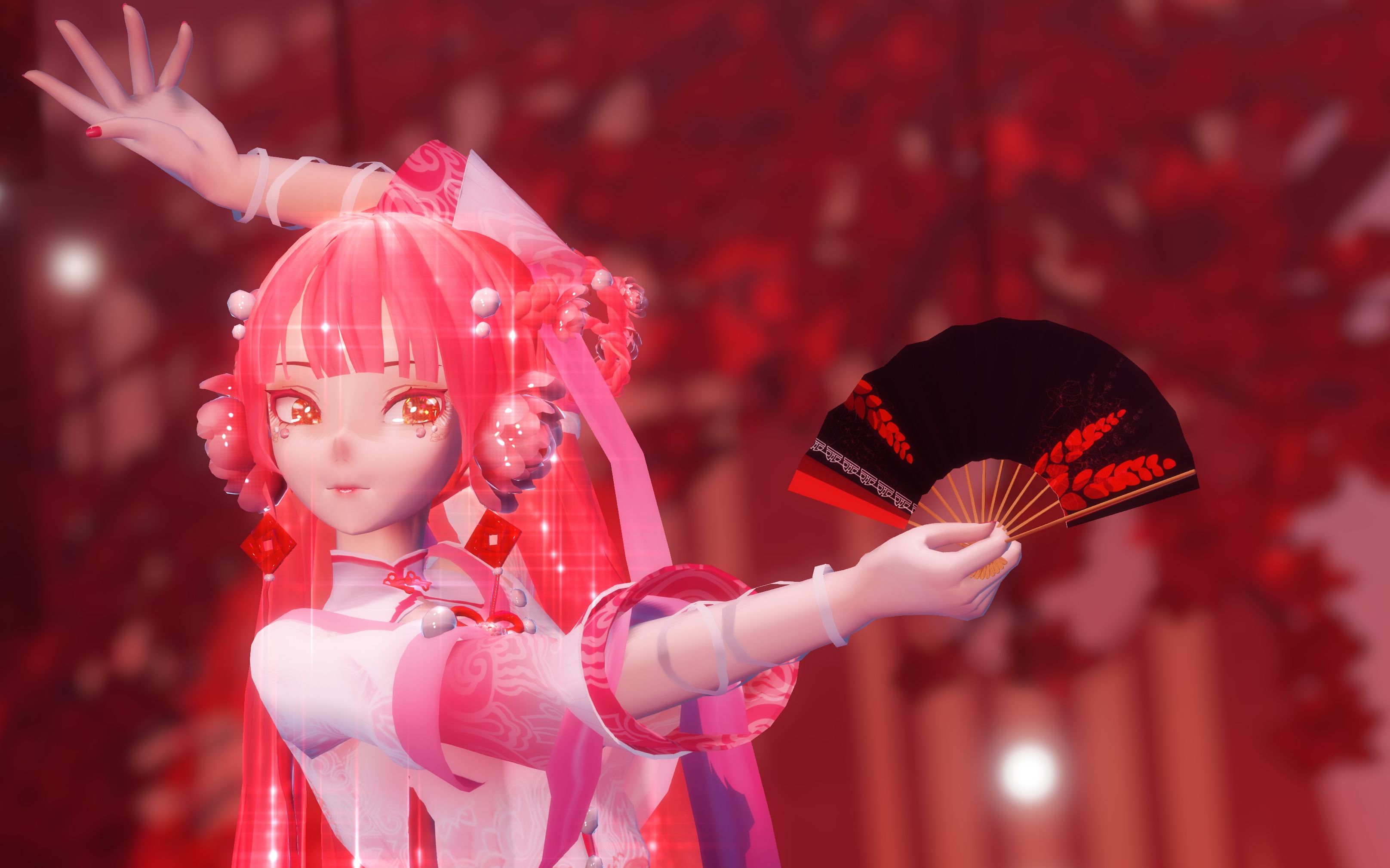 【东方栀子mmd】-花月成双