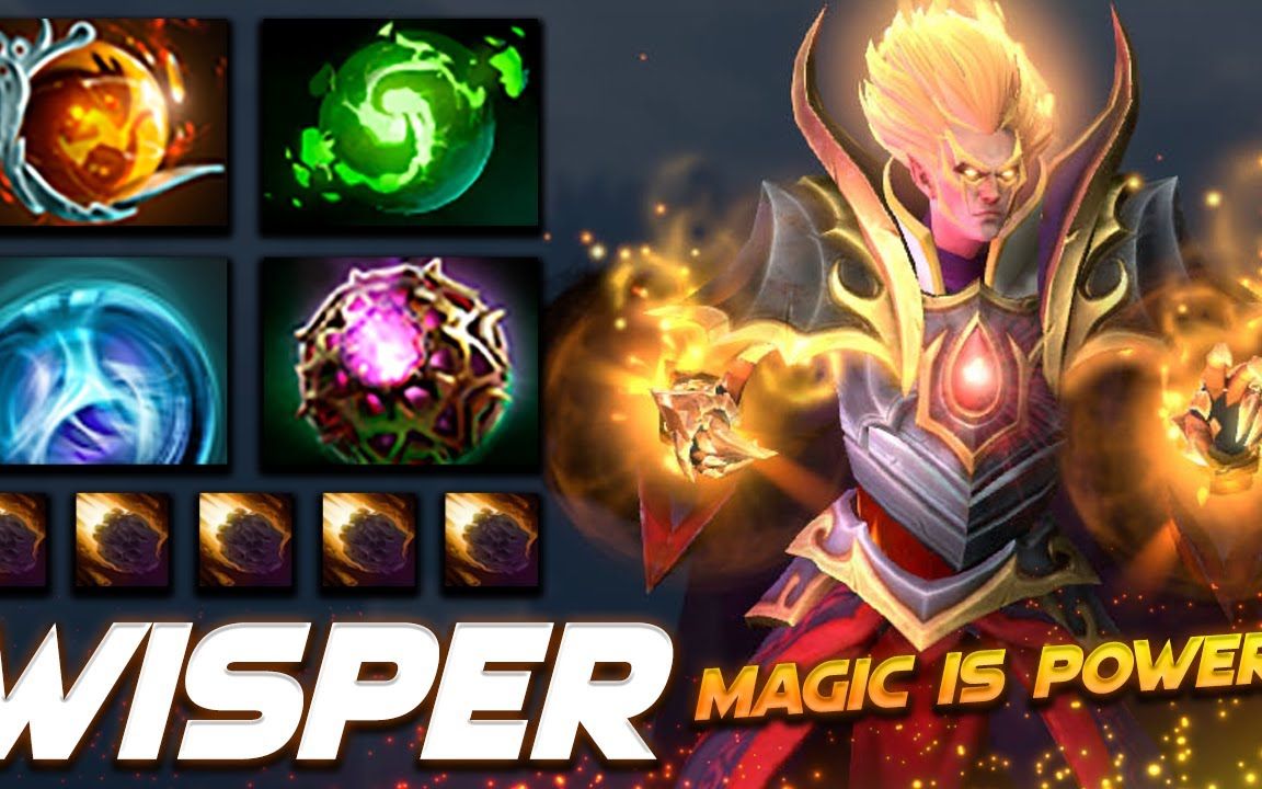 【7.33 DOTA2】Wisper 祈求者教学!  Magic is Power! 哔哩哔哩bilibiliDOTA2教学视频