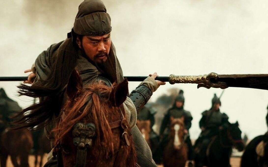 三国名场面关云长扛着精忠报国的bgm过五关斩六将