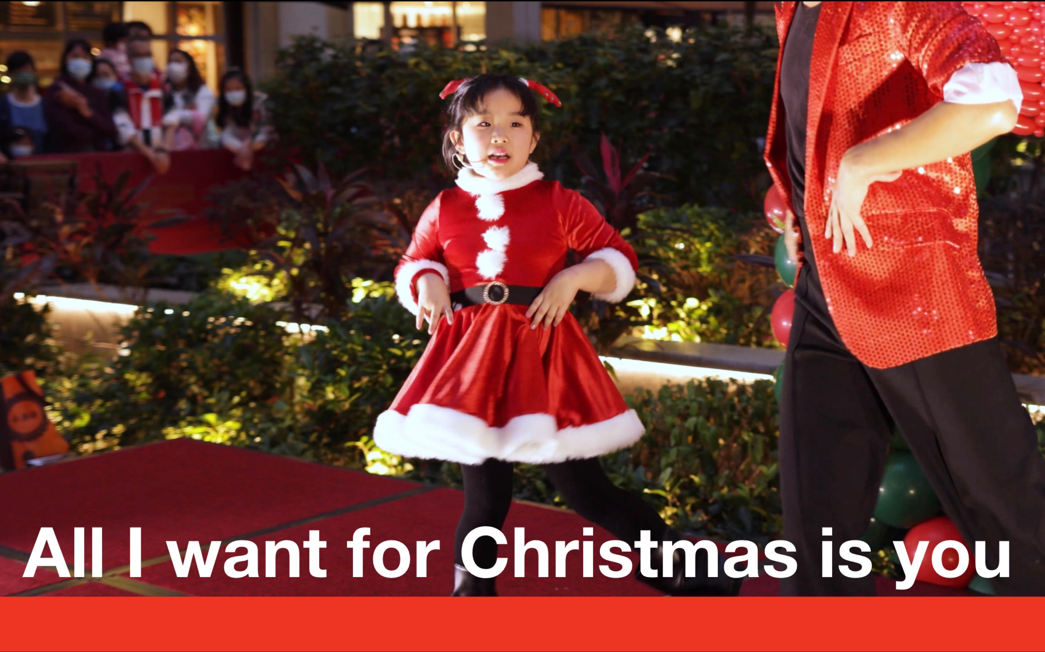 [图]All I want for Christmas is you | 淇淇 Jamie | 6岁