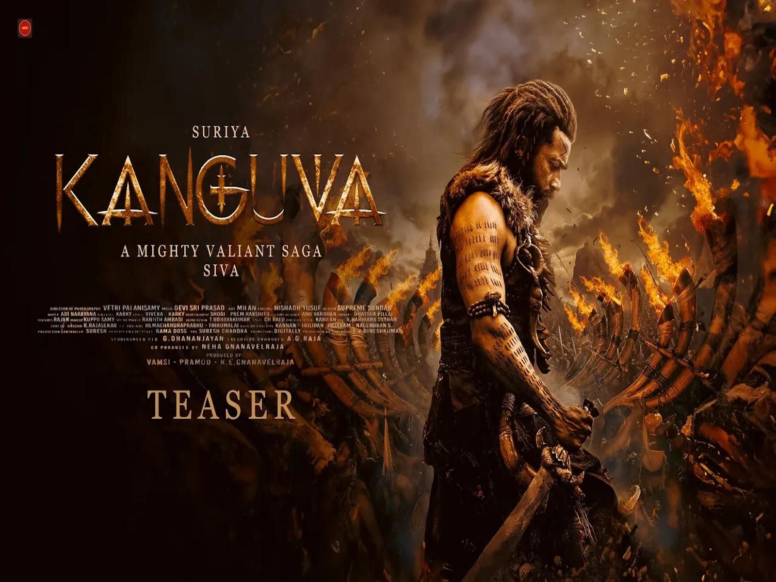 [图]【中英双字】Kanguva - teaser | suriya | disha patani | bobby deol | Siva | k.e. gnanav