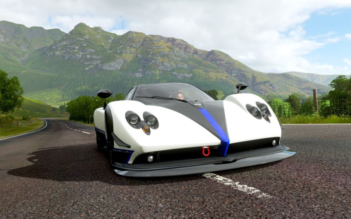 帕加尼 zonda cinque roadster