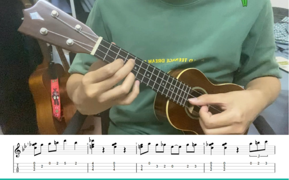 Kero!进行曲Keroro军曹主题曲尤克里里指弹教程【附ukulele谱】哔哩哔哩bilibili