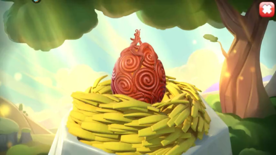 萌龙大乱斗农神龙和熔岩龙猜猜我取了啥名字