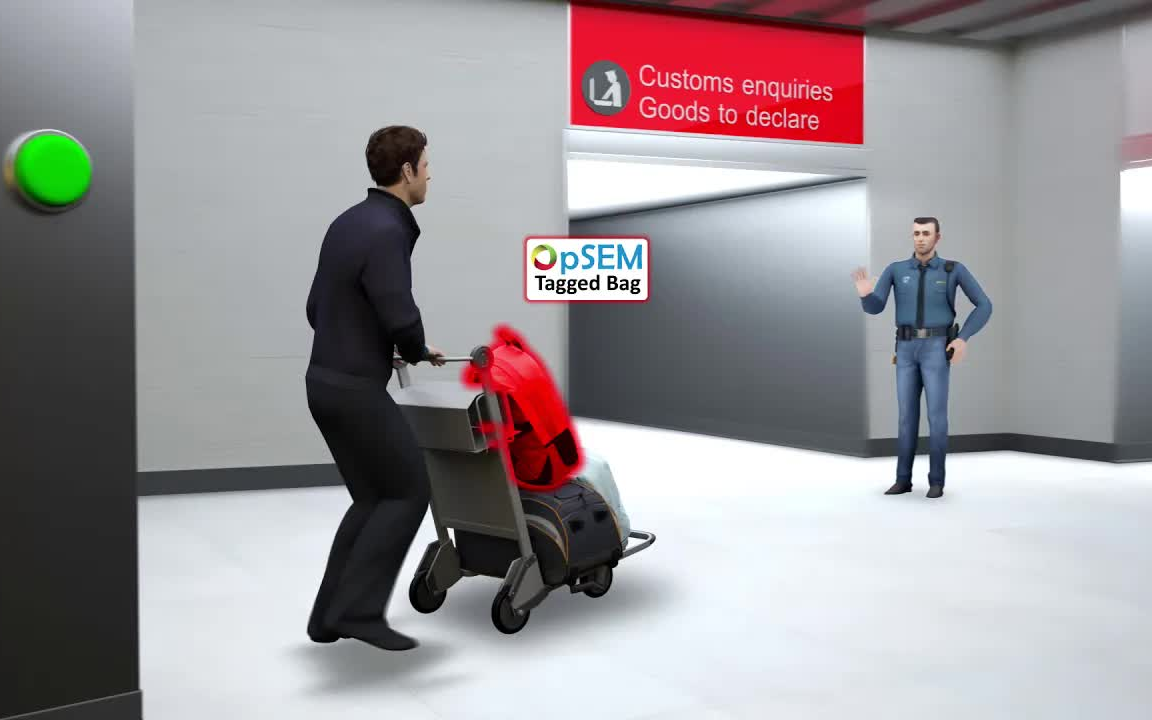 [图]过海关的绿色和红色通道是咋回事儿？ Customs Explainer Video| 新概念英语与时俱进|【三册第11课 Not guilty】