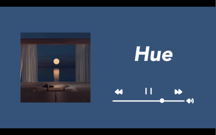 [图]日推宝藏歌单｜前奏一响起就爱上了！温柔又忧伤《Hue》