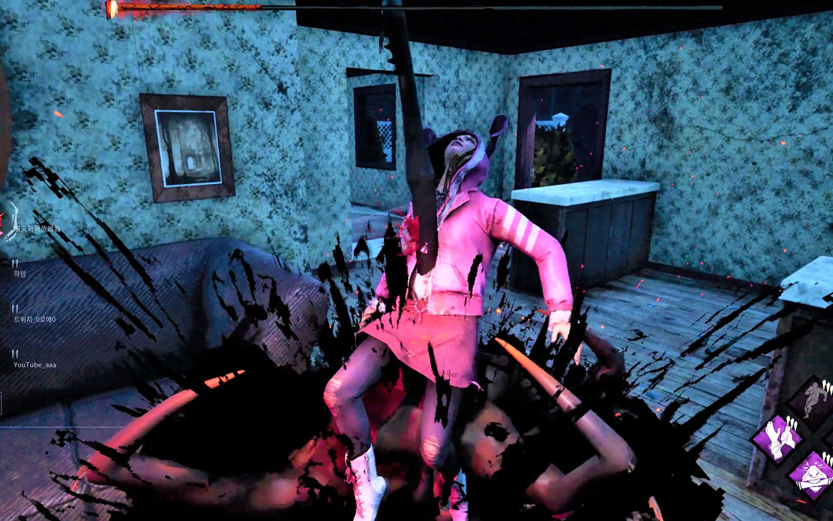 【黎明杀机】韩服地狱单排遛护士_哔哩哔哩_bilibili