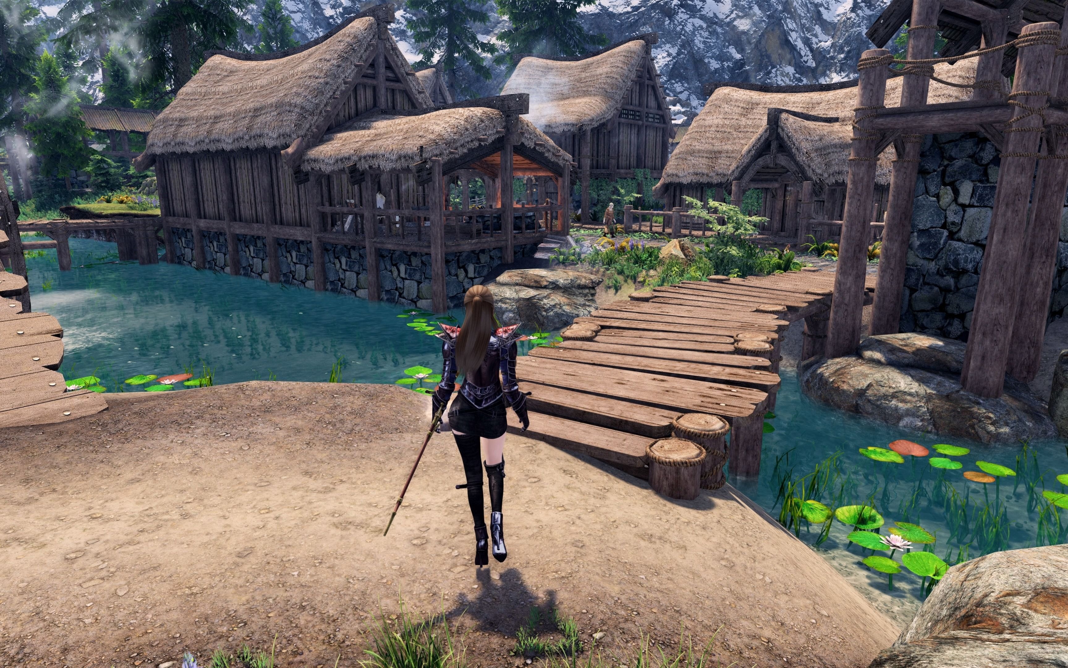 上古卷轴最新核心enb 超强啊画质又上一层楼了_单机游戏热门视频