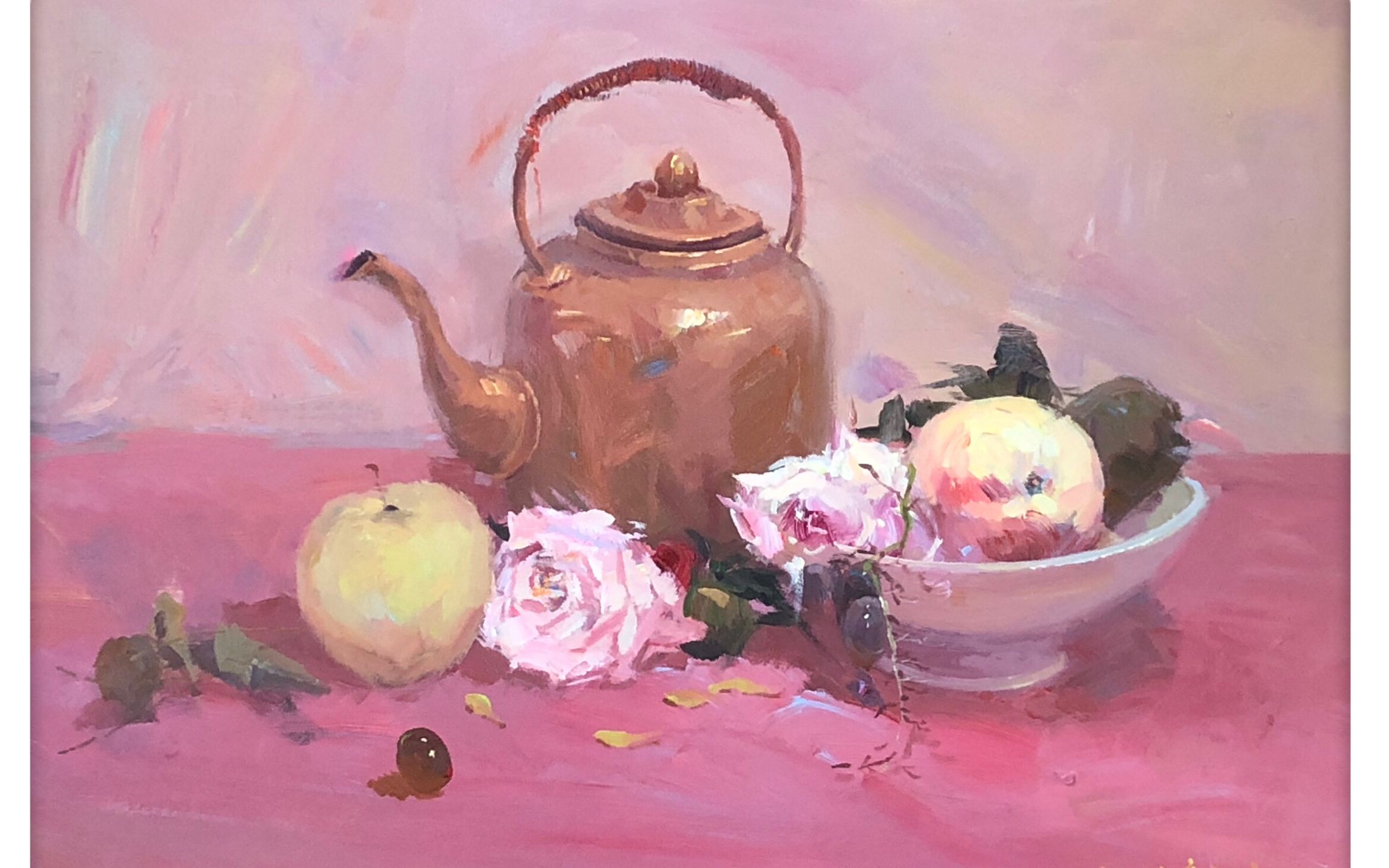 水粉五勤画室高智皓色彩静物教程