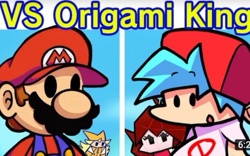 [图]Friday Night Funkin'-VS Paper Mario:The Origami King Week(Demo)(FNF Mod/Hard)