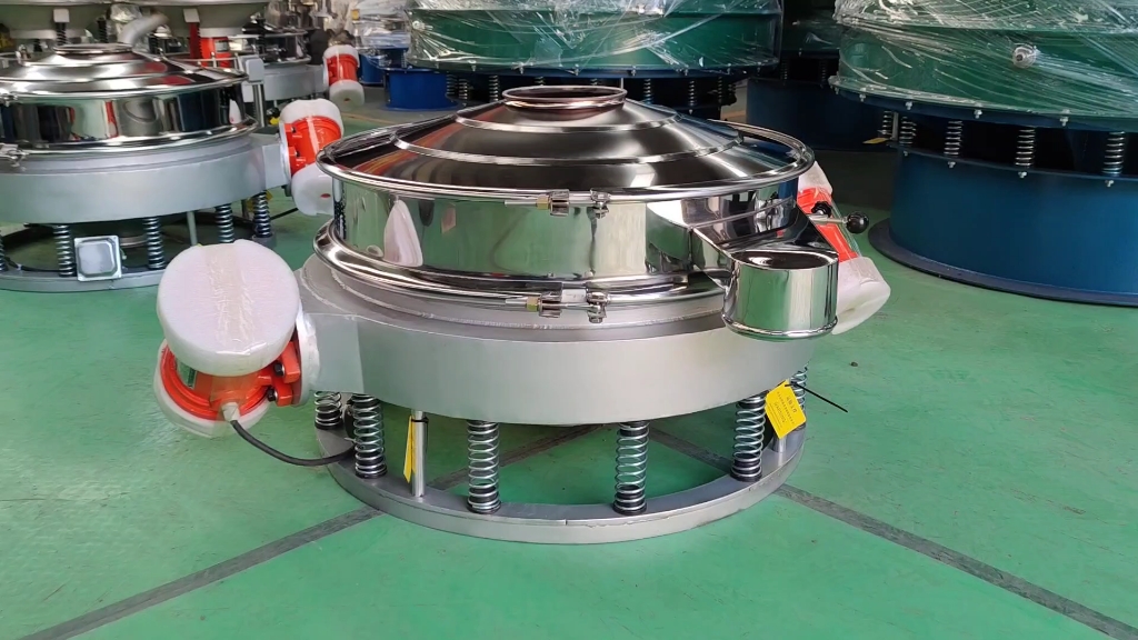 800直排筛展示 车间实拍振动筛厂