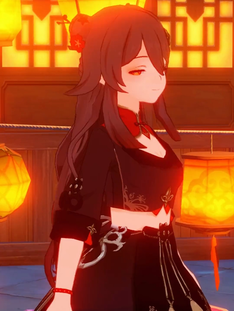 胡桃长发丸子头好可爱