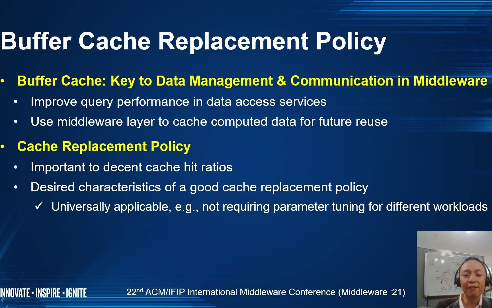 Middleware '21: SHARC: Improving Adaptive Replacement Cache with ...哔哩哔哩bilibili