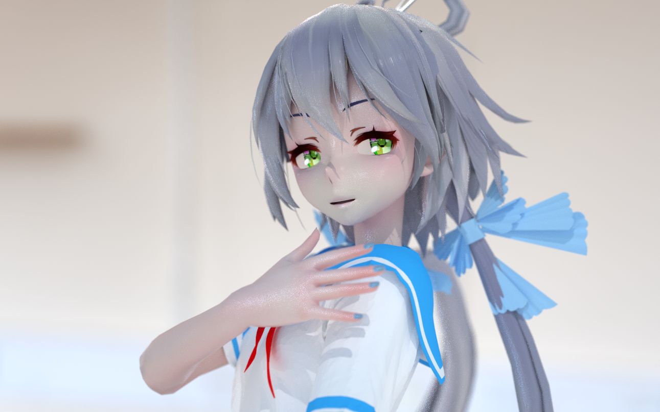 布料解算水手服洛天依gimmegimme