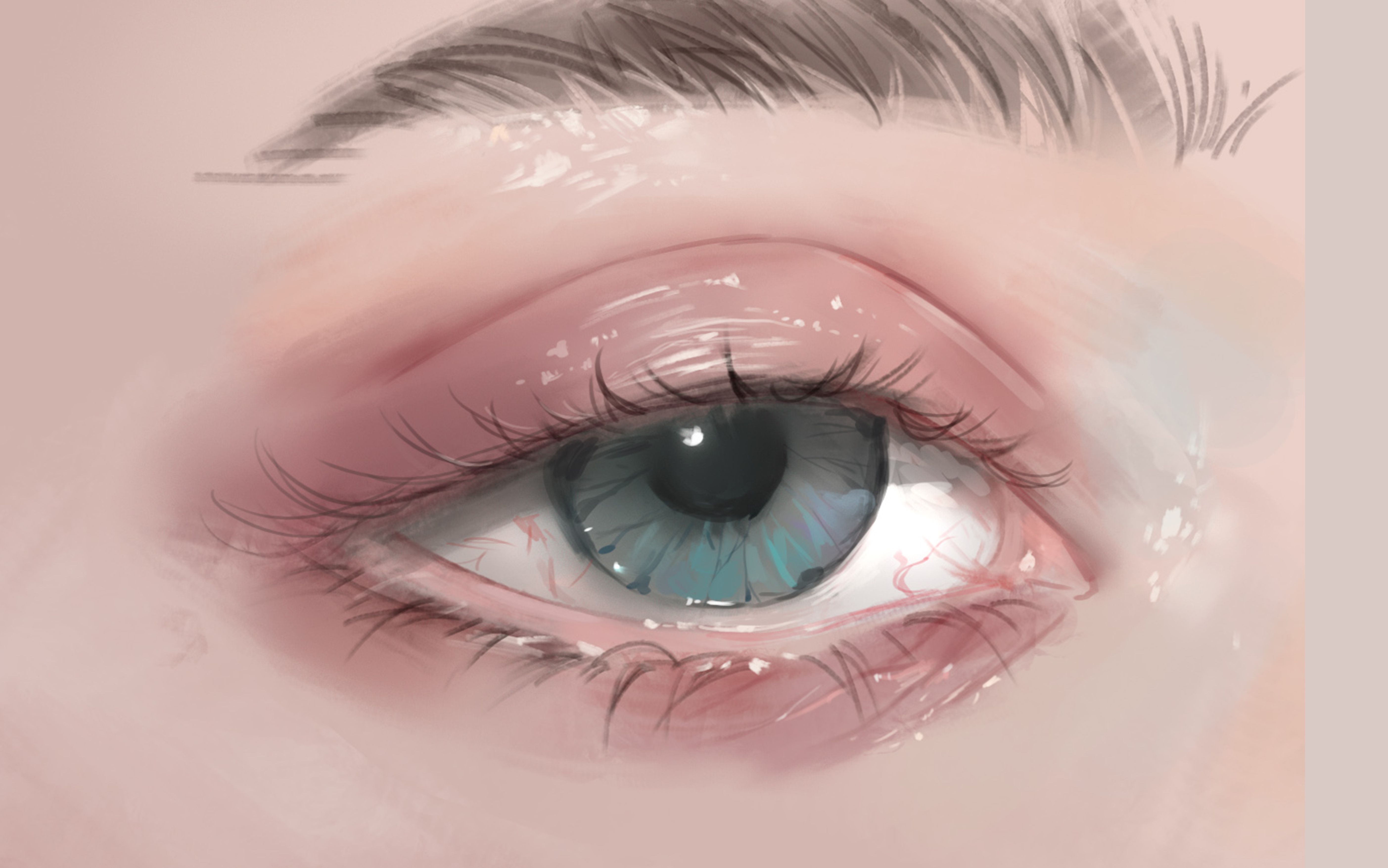 【板绘】厚涂眼睛最重要的几个技巧你知道吗?看后悔一辈子!