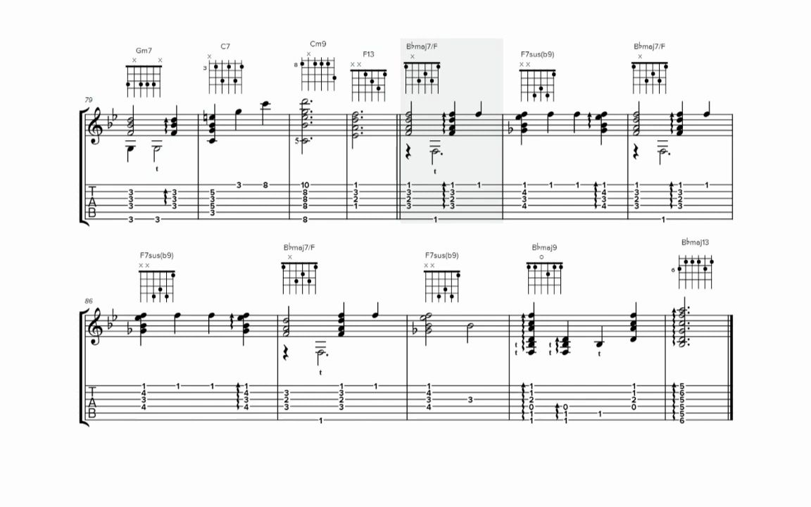 [图]A Child Is Born - Kenny Burrell (Transcription)