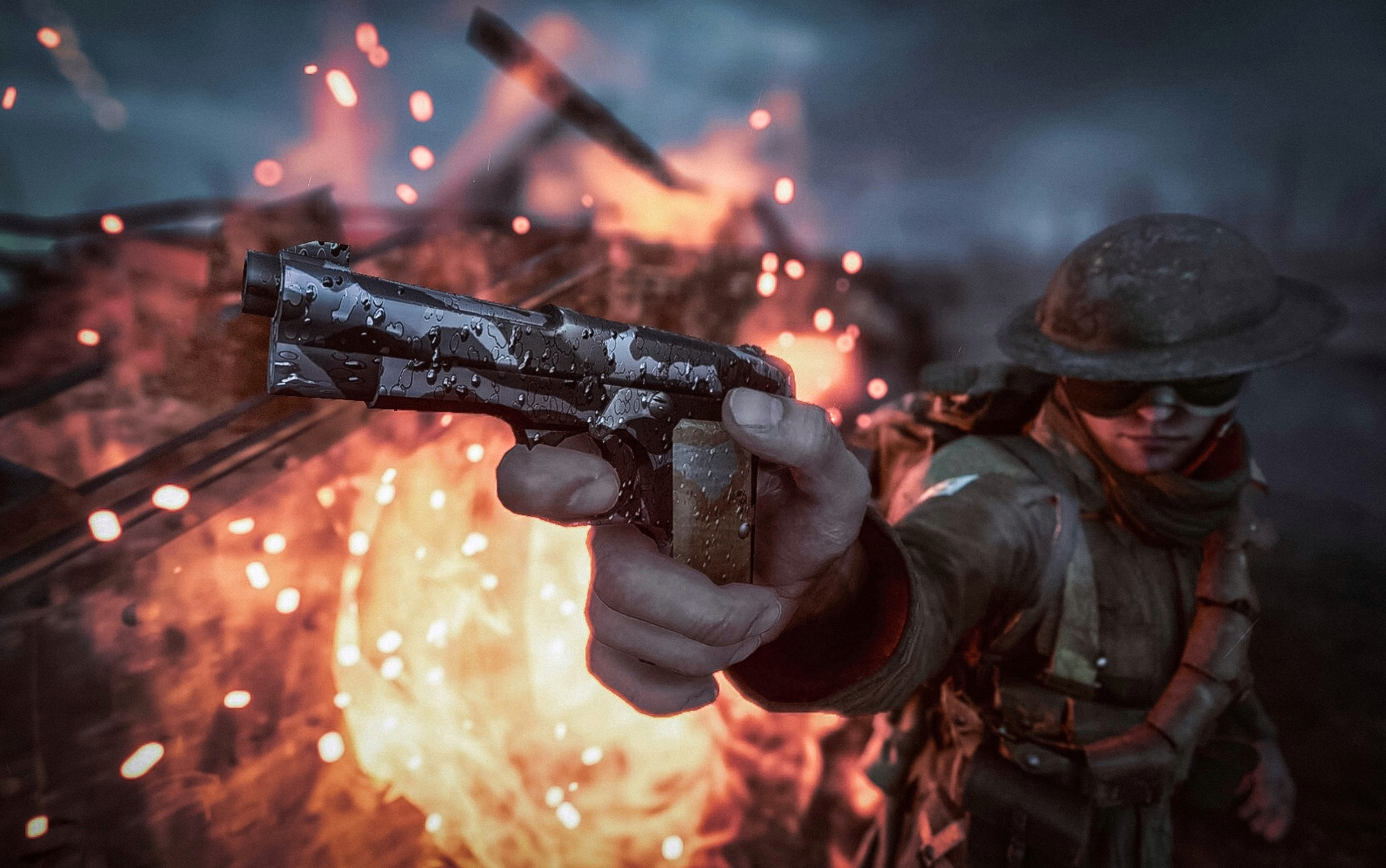 战地1modello1915手枪皮肤展示共9款