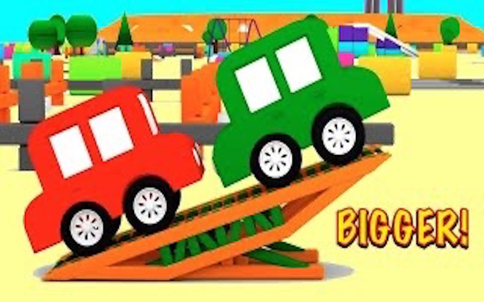 [图]4 Cars 英文版: 比你大！BIGGER THAN YOU!