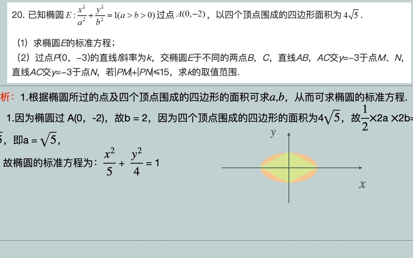 2021年高考真题 数学 (北京卷)T19~T20哔哩哔哩bilibili