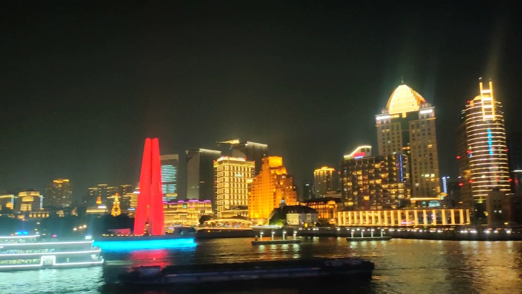 黄浦江夜景 轻松舒缓音乐