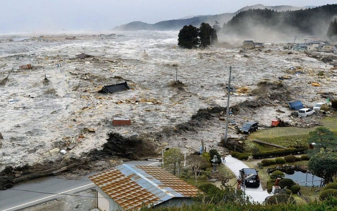 日本又发生大地震,一旦引发311一样的大海啸到底有多么可怕?