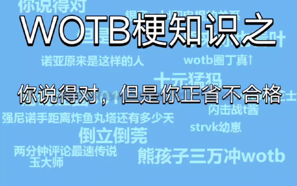 (wotb)百科向叶沉麟鱼干了什么以及出处哔哩哔哩bilibili