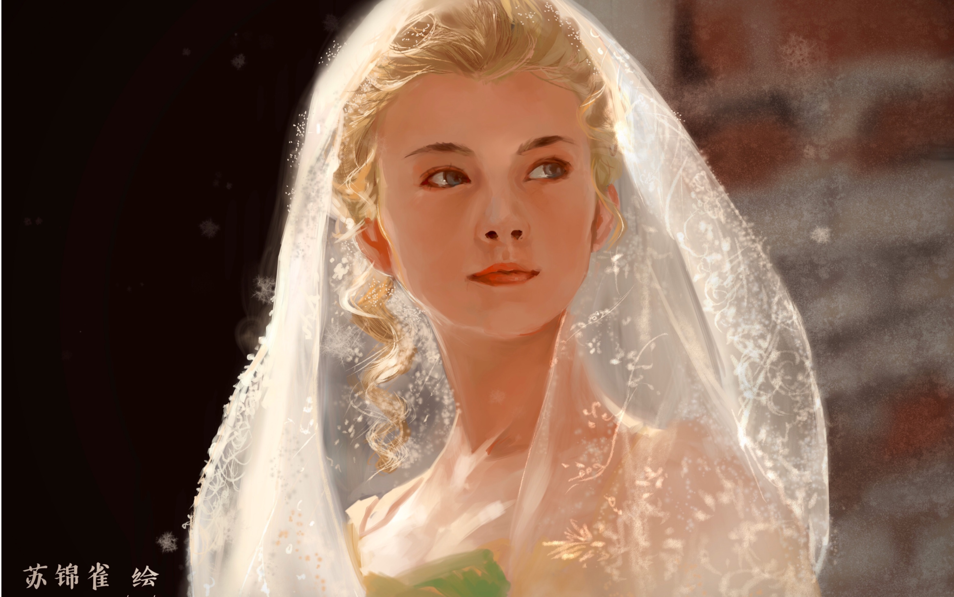 绘画过程如何用sai画出逆光效果