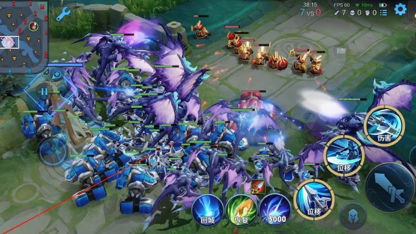 王者荣耀超级兵和龙兵的较量