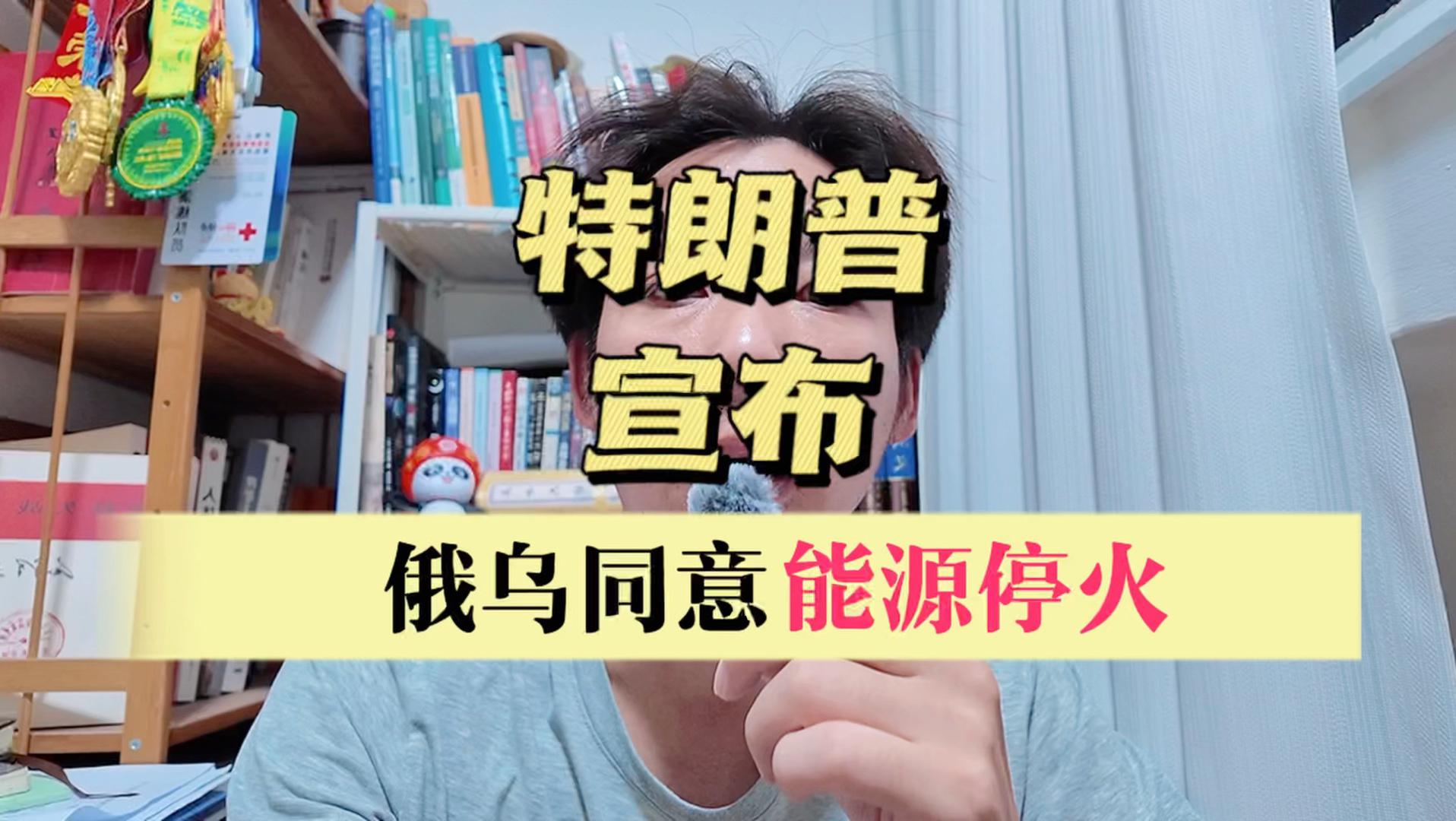 特朗普宣布俄乌同意能源停火