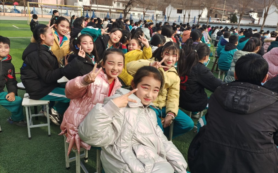 涉县石门小学元旦联欢会五年级二班节目