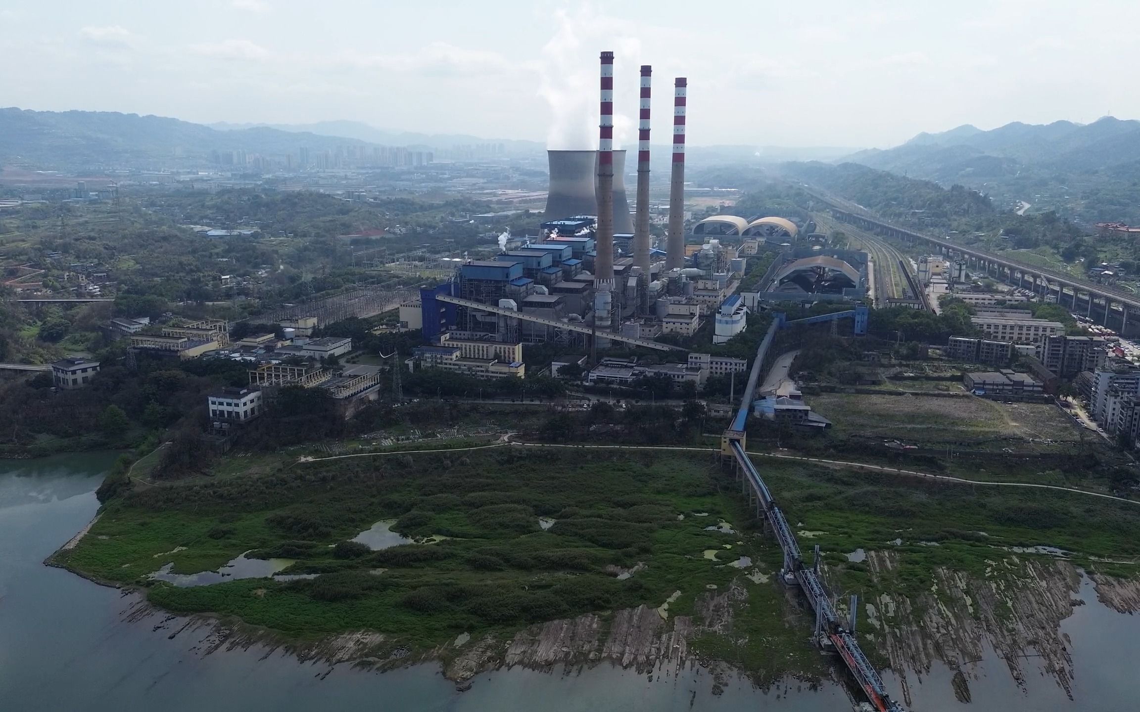 2023q1-重庆行-珞璜电厂×白沙沱长江大桥