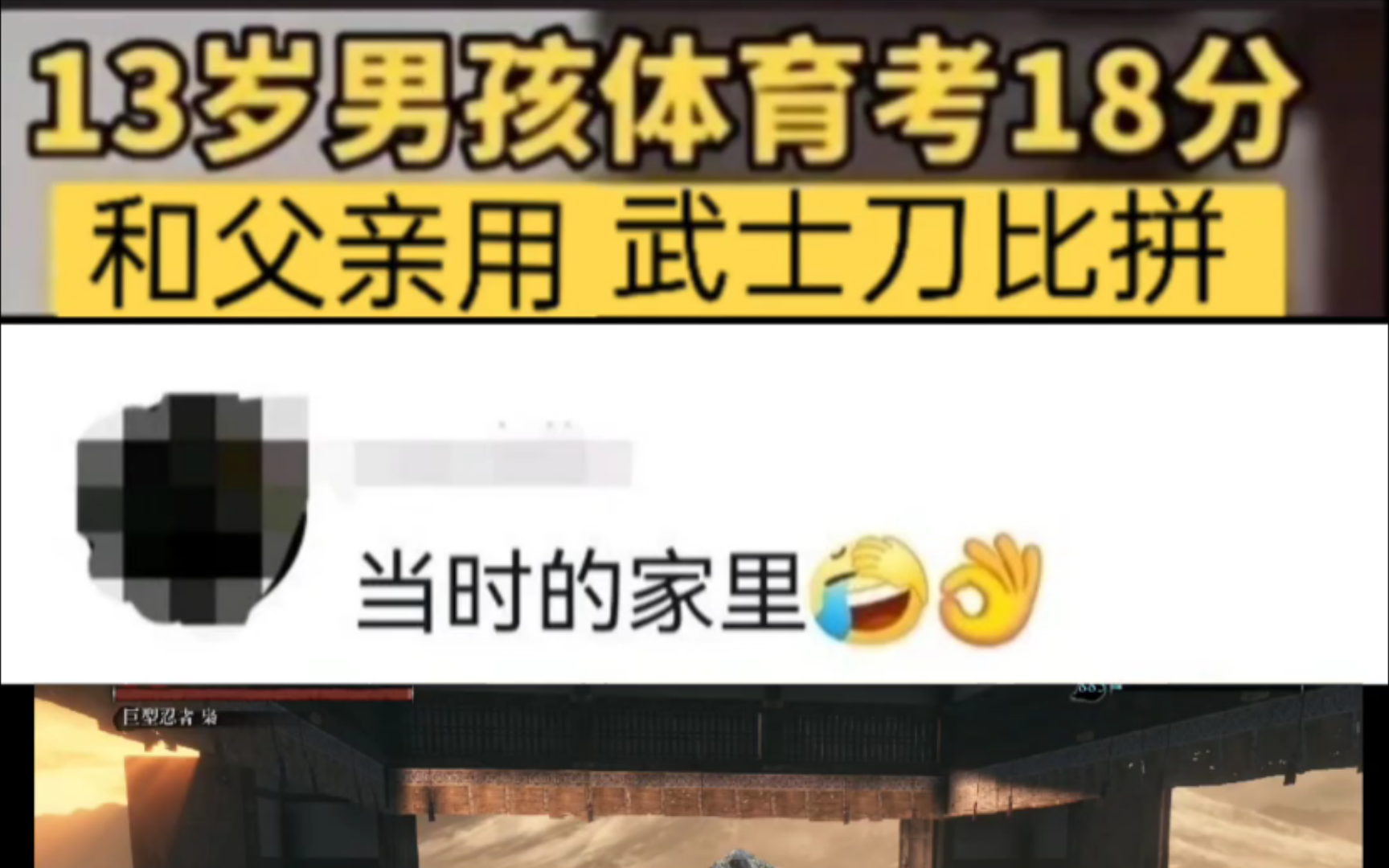 儿子:我上了𐟘ᥓ”哩哔哩bilibili只狼:影逝二度