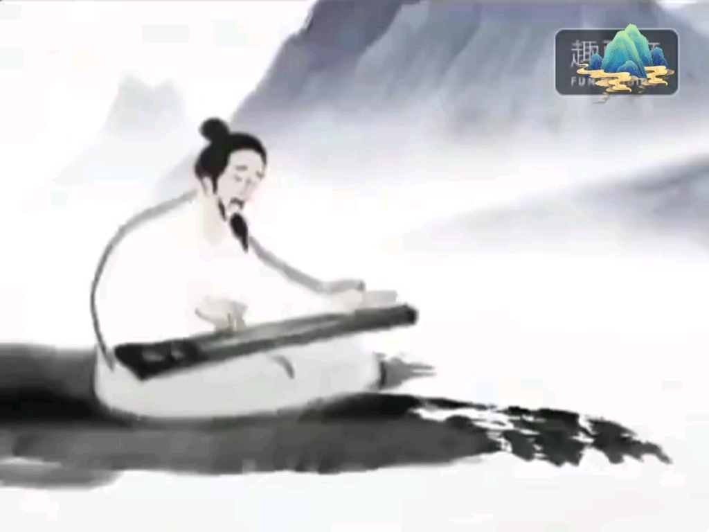 [图]I introduce Guqin in English today. 今天我用英语介绍古琴。