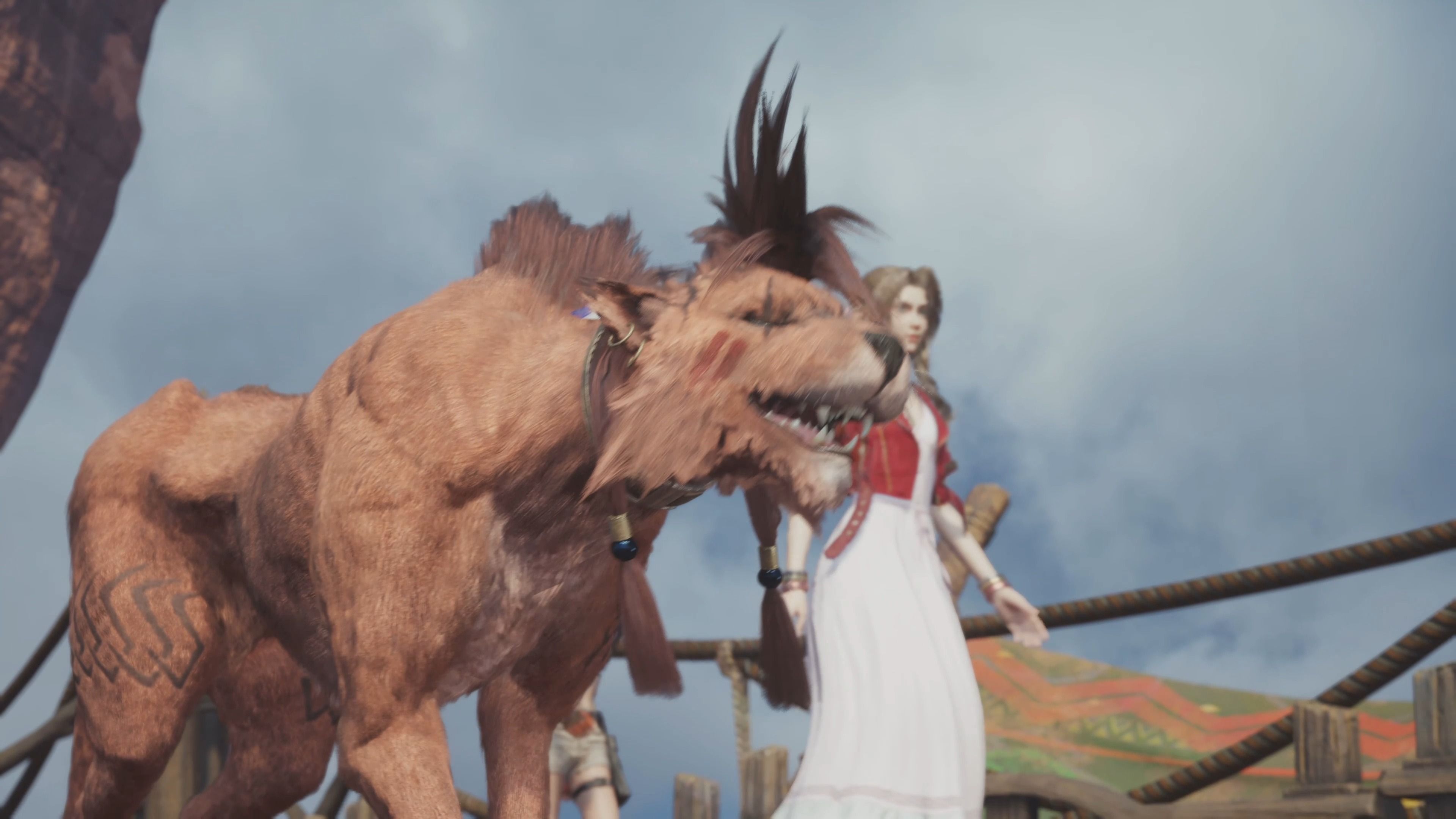 【ff7重生 4k】赤红十三你怎么两幅嗓音