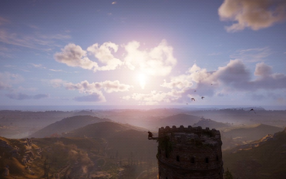 英灵殿,什罗普郡-山门遗址·同步,突然被熊偷袭,吓一跳.