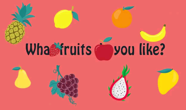 [图]水果问答 What fruits do you like