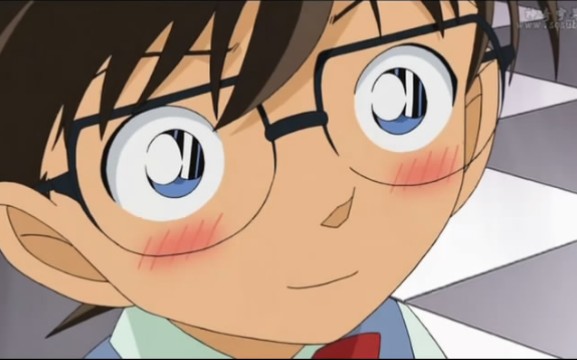 【心情1】柯南害羞起来 也蛮可爱的_哔哩哔哩_bilibili